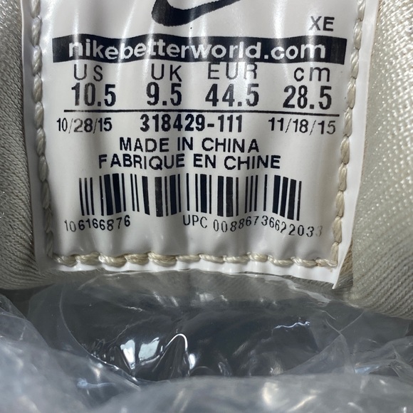 Nike Air Huarache Run PA Ostrich Gum size 10.5 - Picture 5 of 6